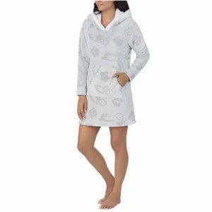 Harry Potter Wizarding World Fleece Lounge Hoodie Womens XS Blue Soft Pullover